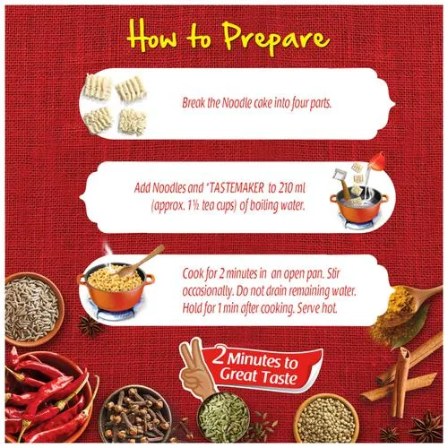 MAGGI 2-Minute Instant Noodles - Special Masala, 280 g (Pack of 4)-6.webp